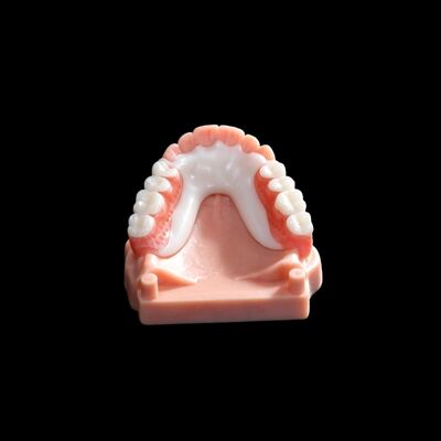 주문 PEEK Framework Denture Removable False Teeth Custom online manufacture